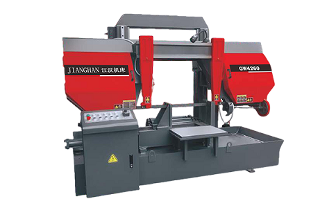 石门龙门带锯床运行中途停止切割产生的原因是什么？